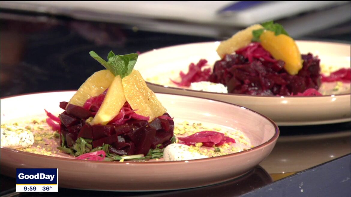 Tunisian beet salad recipe from Darna Mediterranean Eatery