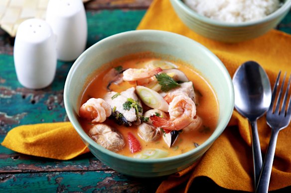 Tom yum? Tom yuck more like. Or, at least, tom not-filling-enough.