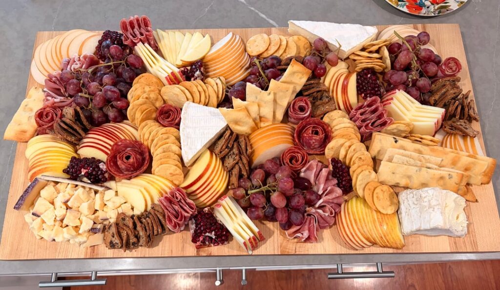 Biggest board yet for a friends holiday party