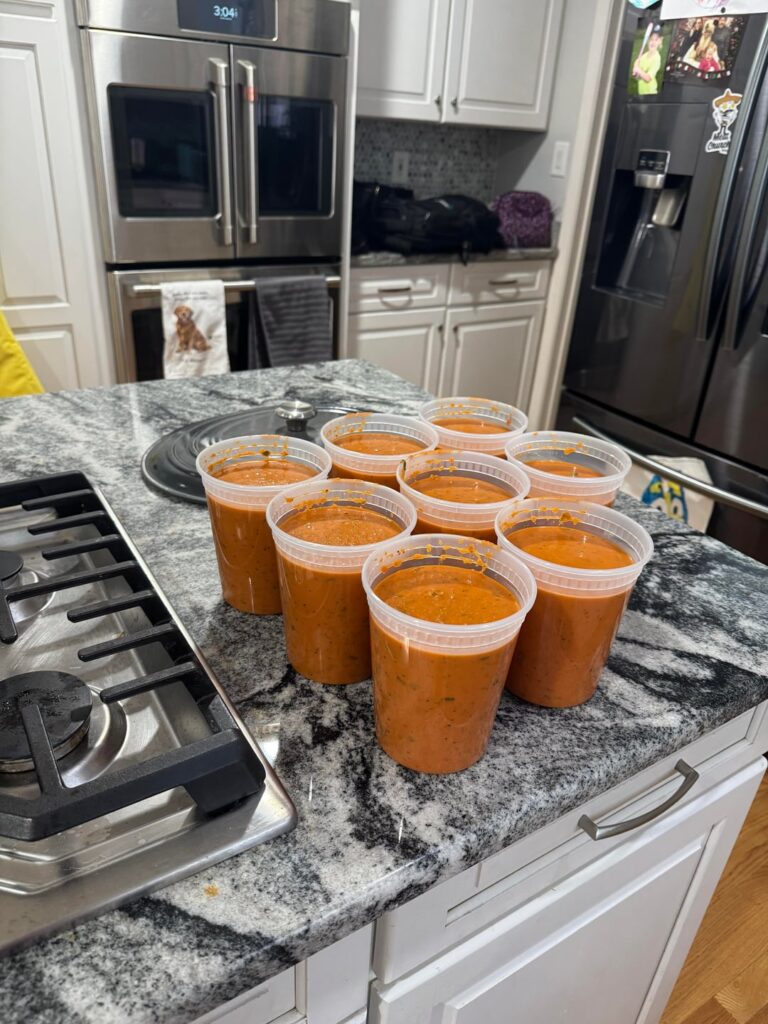 Tomato Basil Bisque Freezer Restock