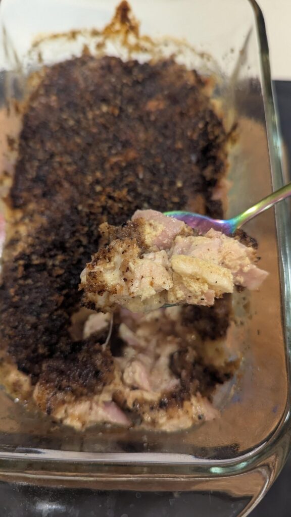 A simplified version of a French classic - chicken cordon bleu