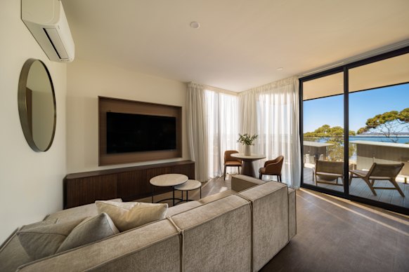 The new villas are perfect for lounge lizards.