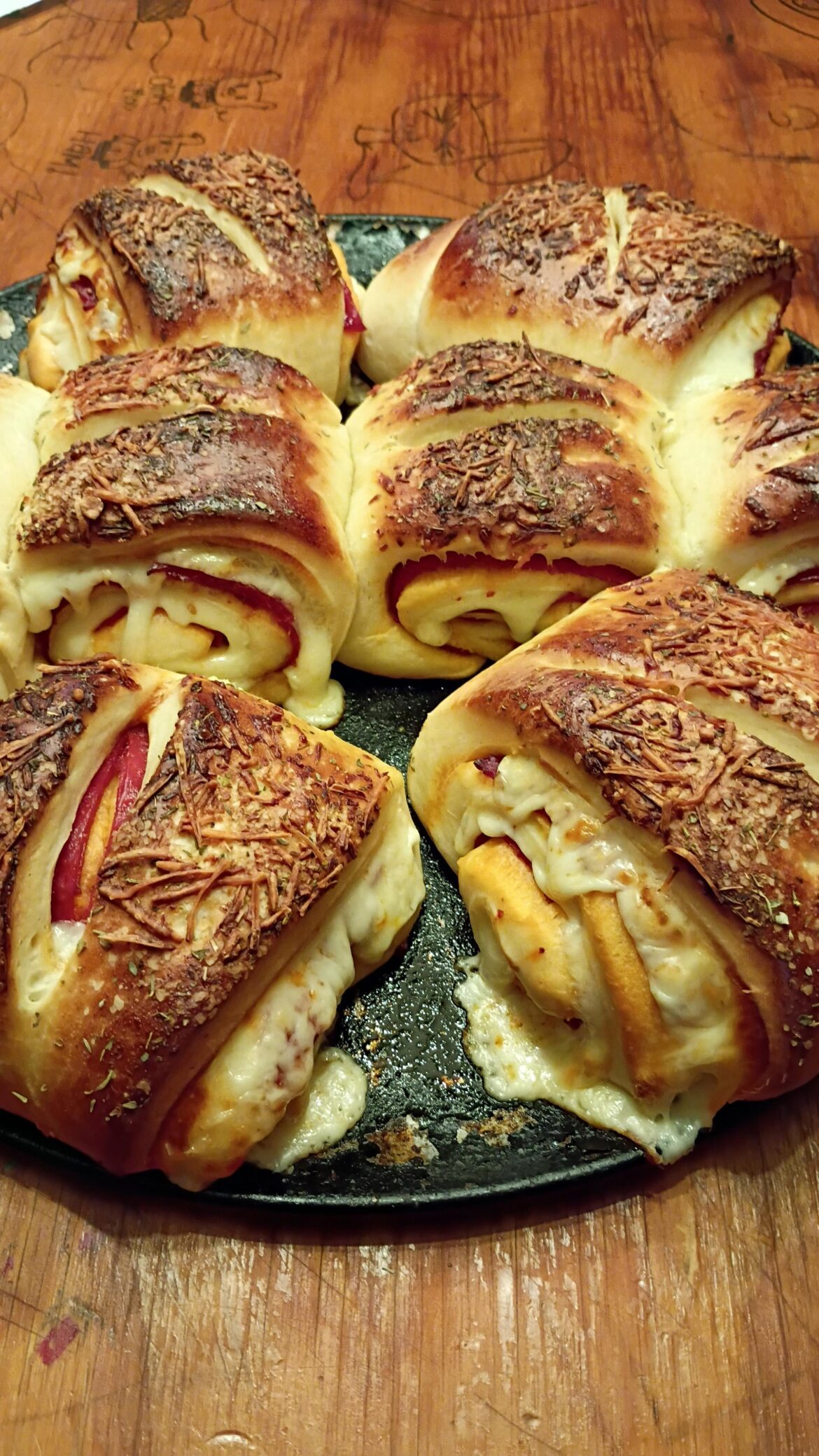 Pepperoni Rolls [homemade]