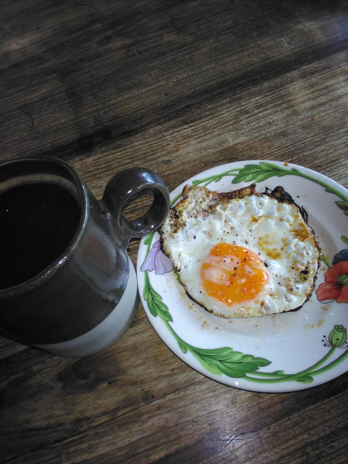 Switched to sunny side up and black coffee daily instead of cornflakes. It's the little things that count.