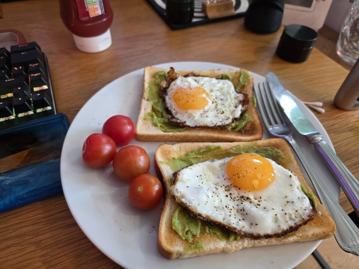 Put an egg on avocado toast