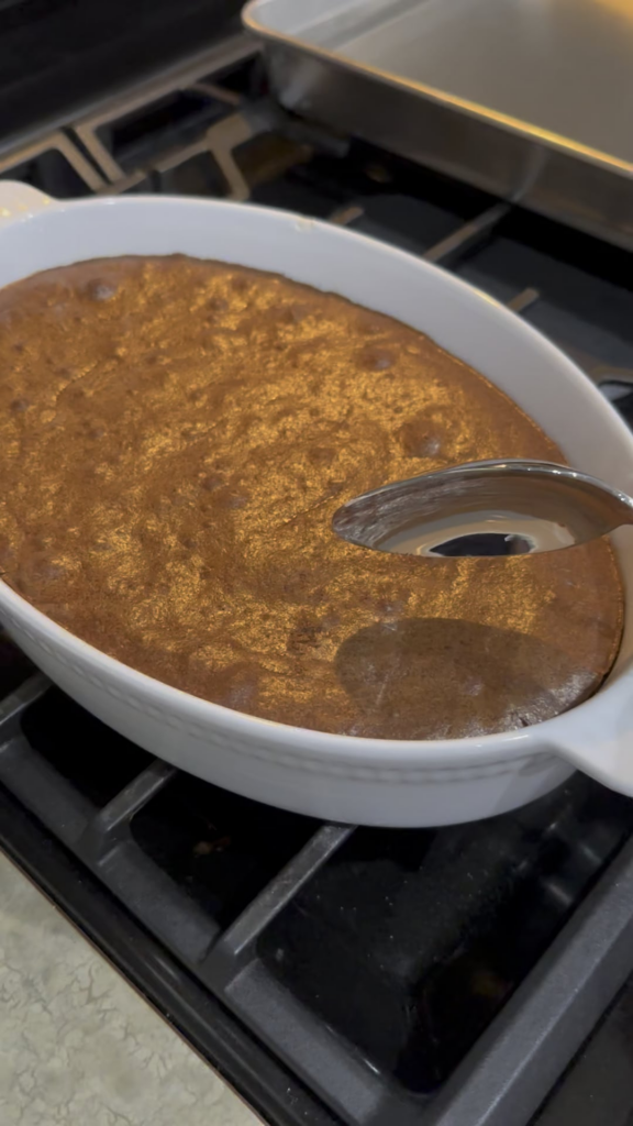 Video - Ina Garten Brownie Pudding