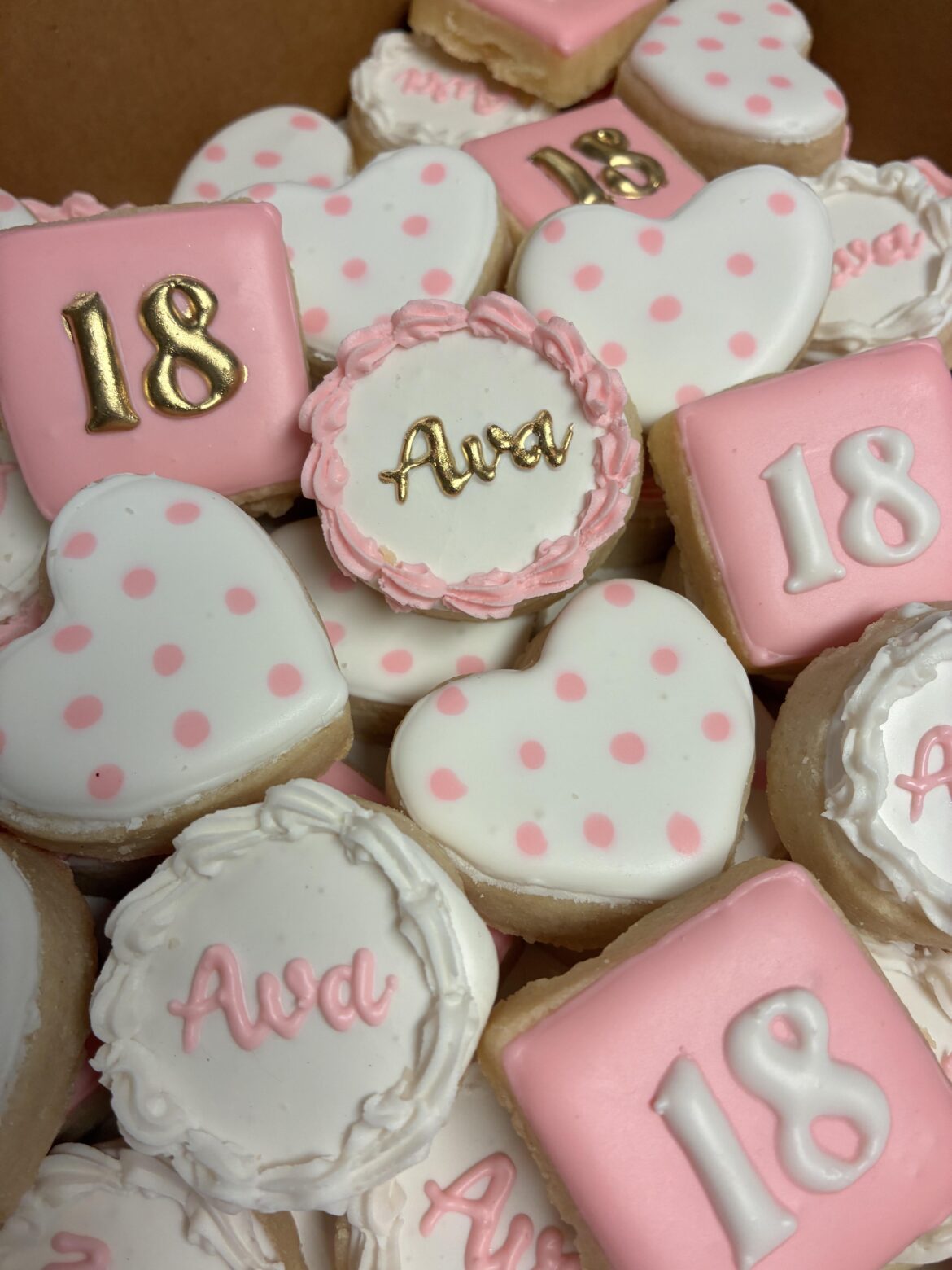 Sweet little mini cookies