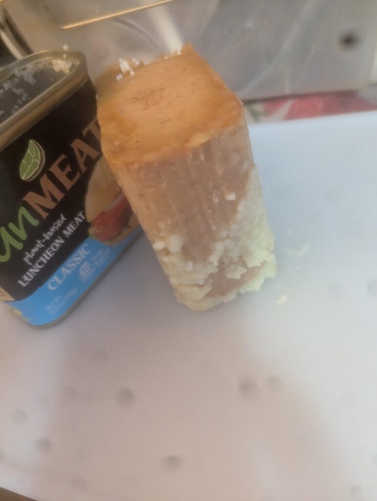 Unmeat vegan luncheon meat (vegan spam) is this safe?