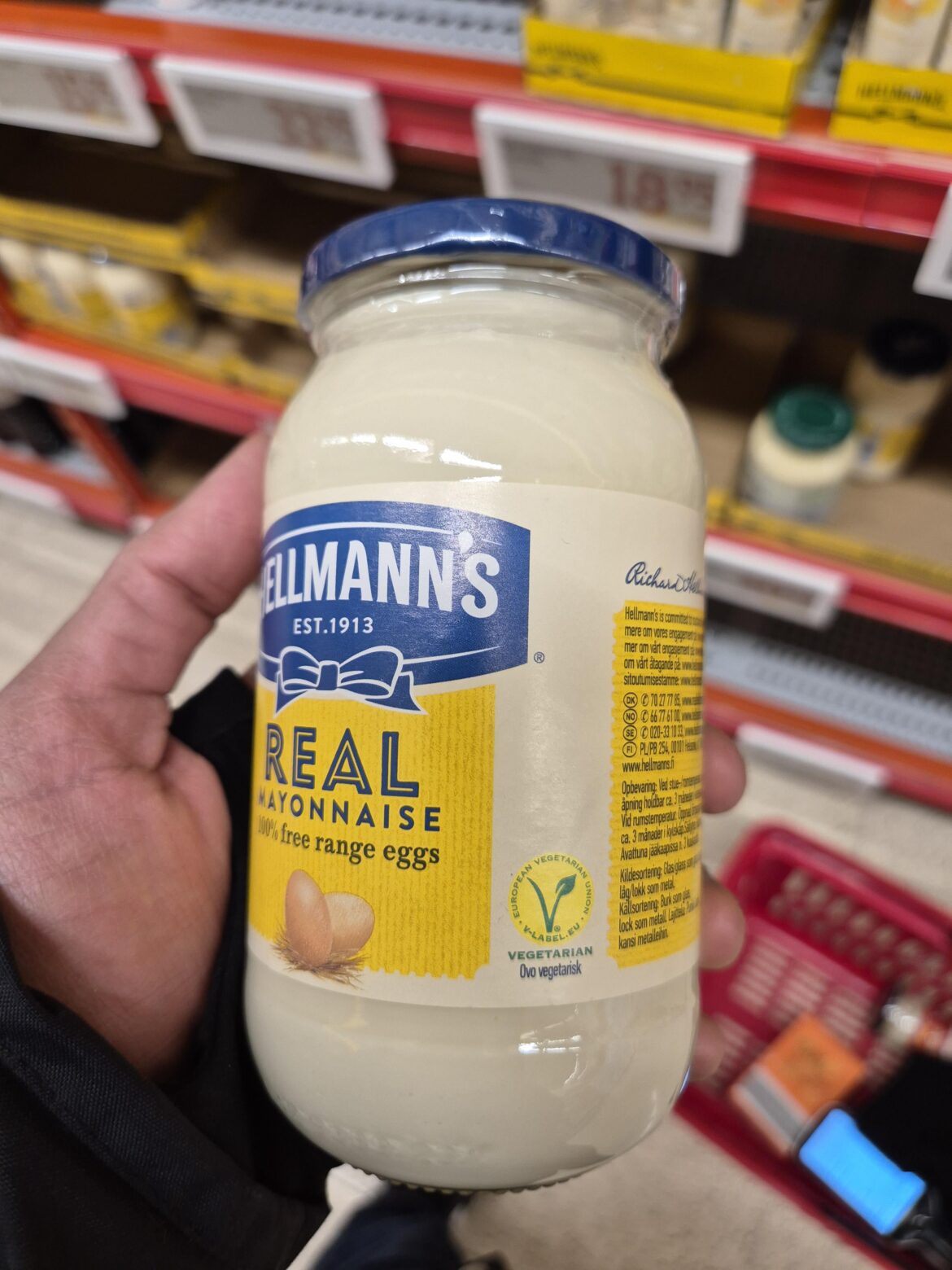 Why label mayo as vegetarian? Isn't mayo vegetarian by default?