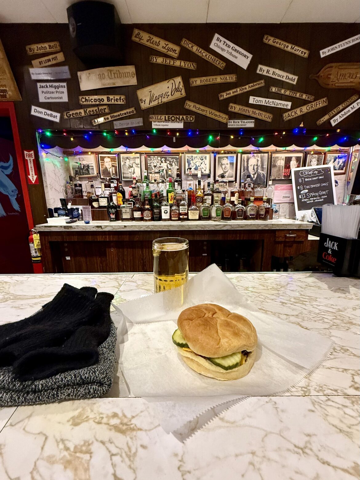 Double Cheezborger & Old Style