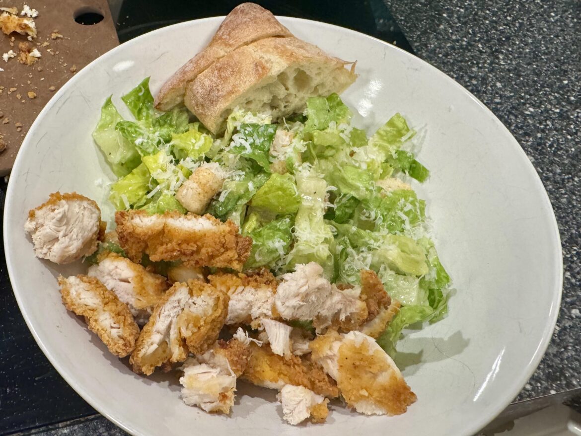 What are you doing to improvise with no box delivered?