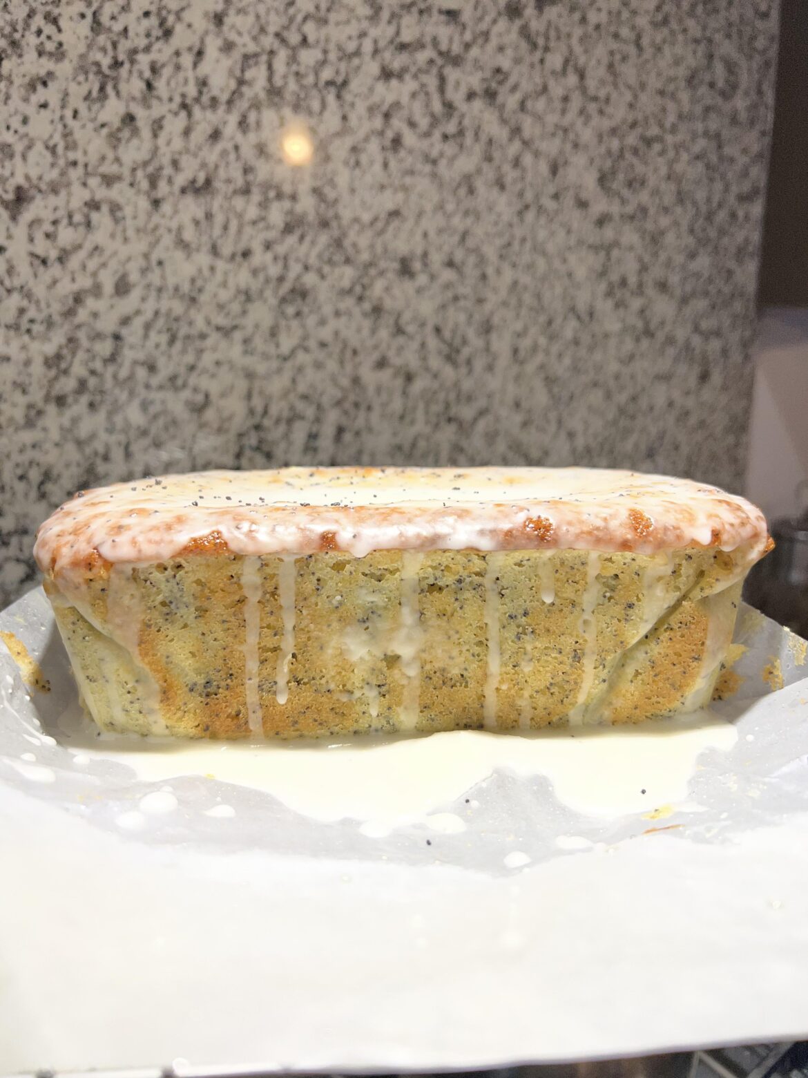 Glazed Poppyseed Lemon Loaf