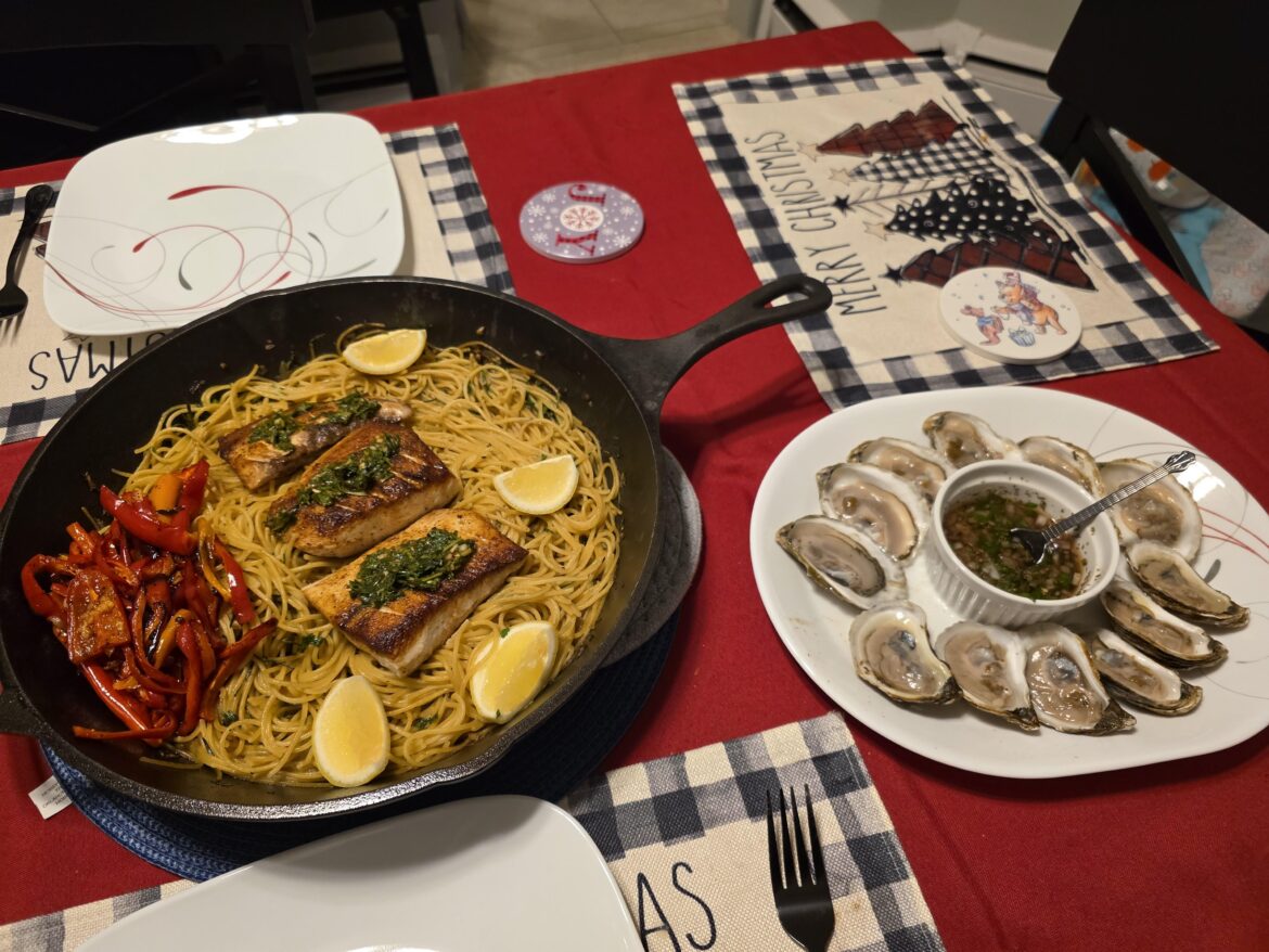 First time making Holland Kingfish (hiramasa)