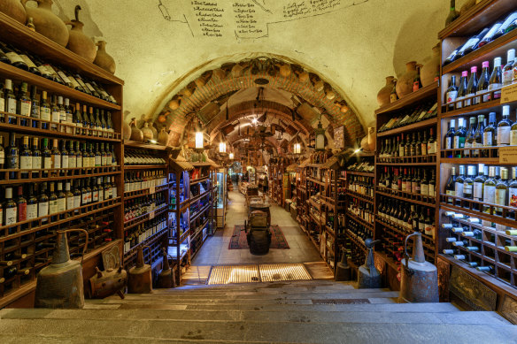 Meidan Bazaar, a market and wine cellar in Tbilisi’s old town.