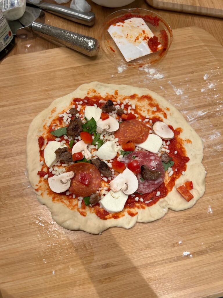 home made pizza!