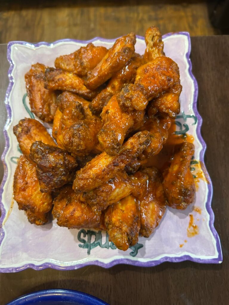 I air fried these wings like Buffalo is going to fry Denver