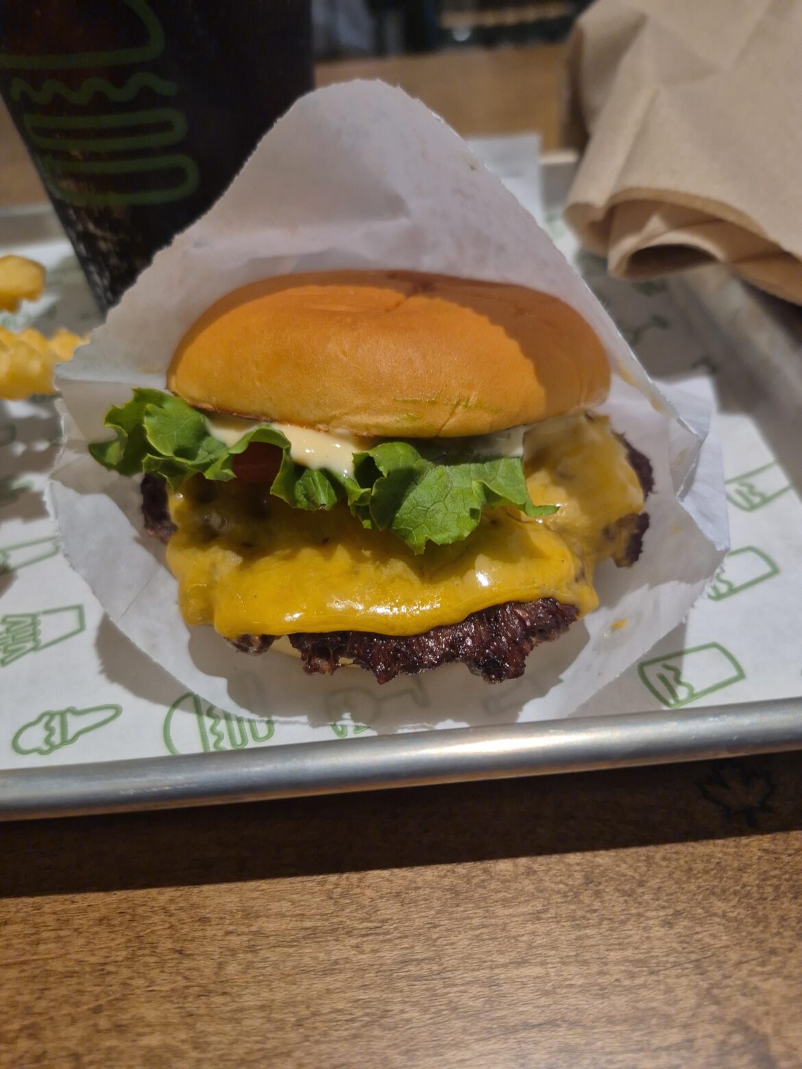 First time Shake Shack Cheeseburger - Toronto