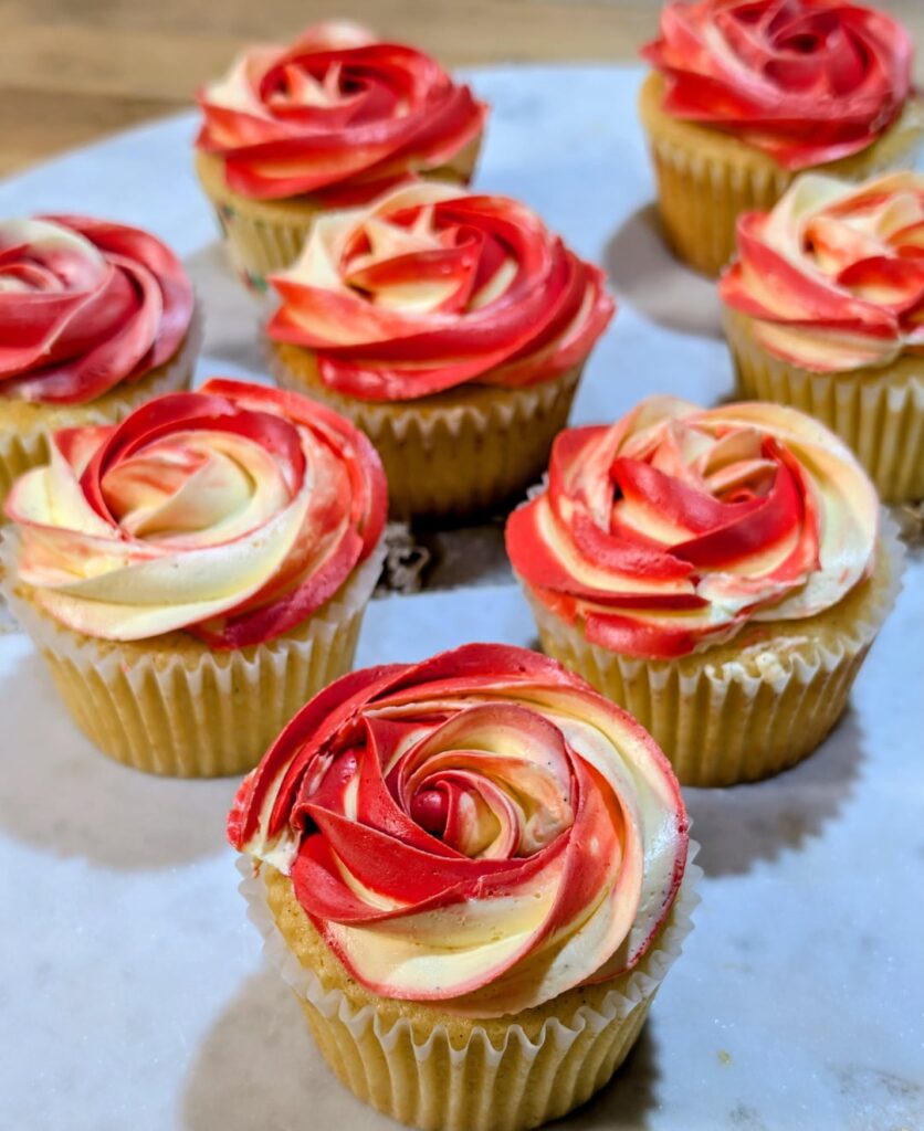 Lemon Ricotta and Raspberry Cupcakes