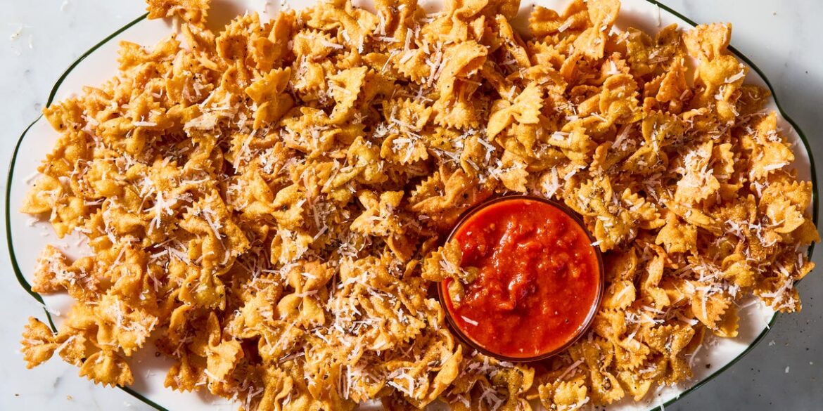 Best Cacio E Pepe High-Protein Pasta Chips Recipe