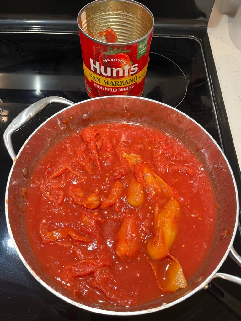 Went to make pasta sauce and had quite a surprise. Went to make pasta sauce and had quite a surprise.