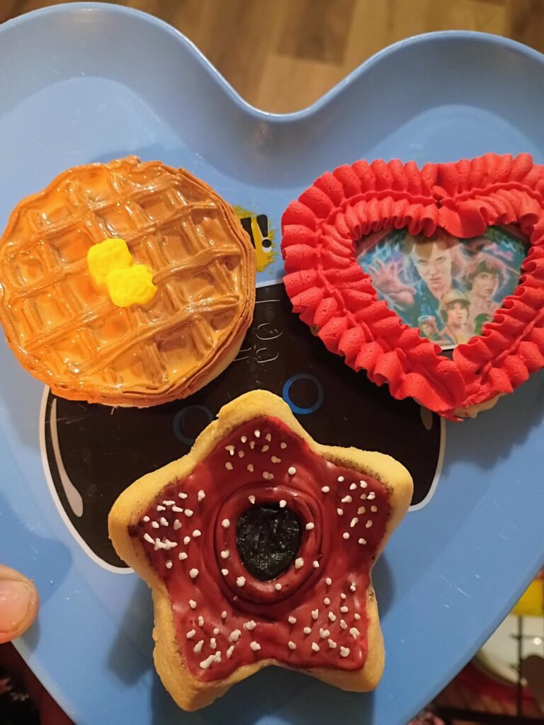 Stranger things set! For her 11th birthday