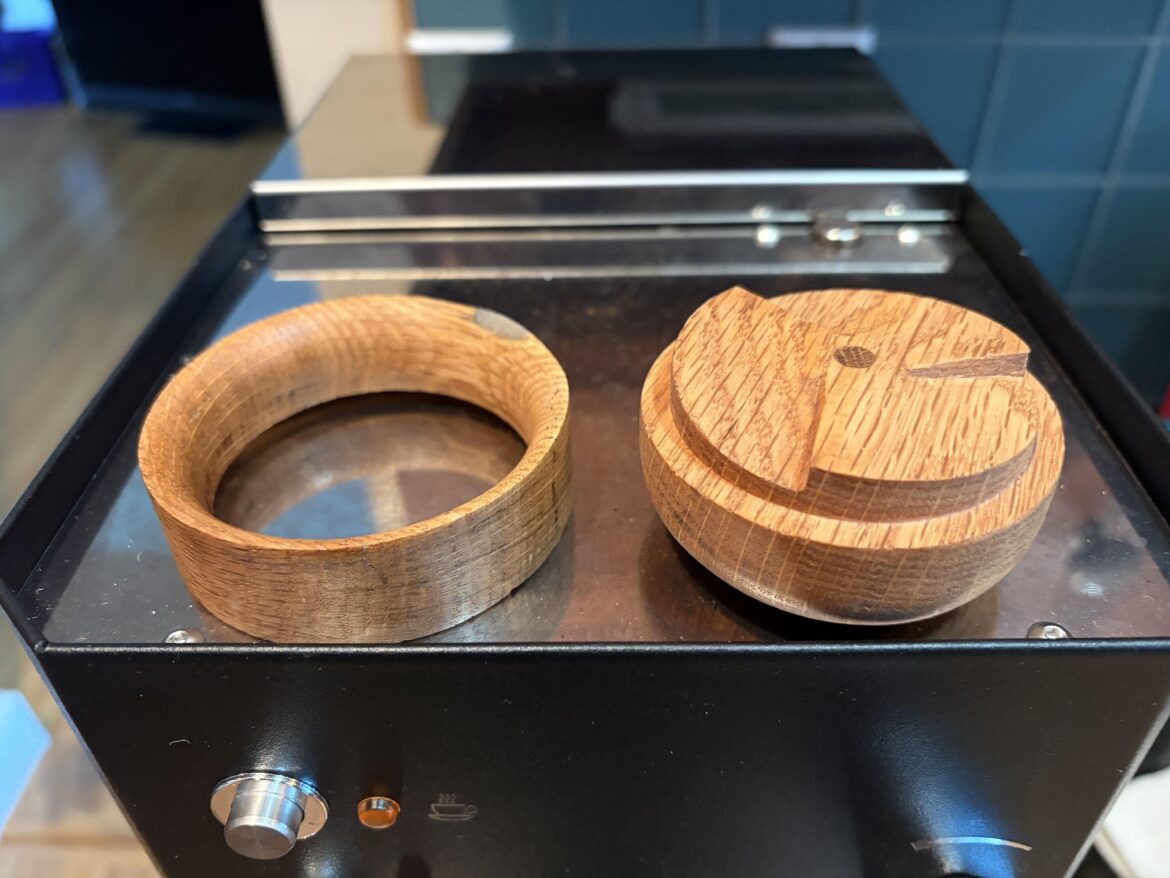 Made a matching dosing ring and distributor for my new machine