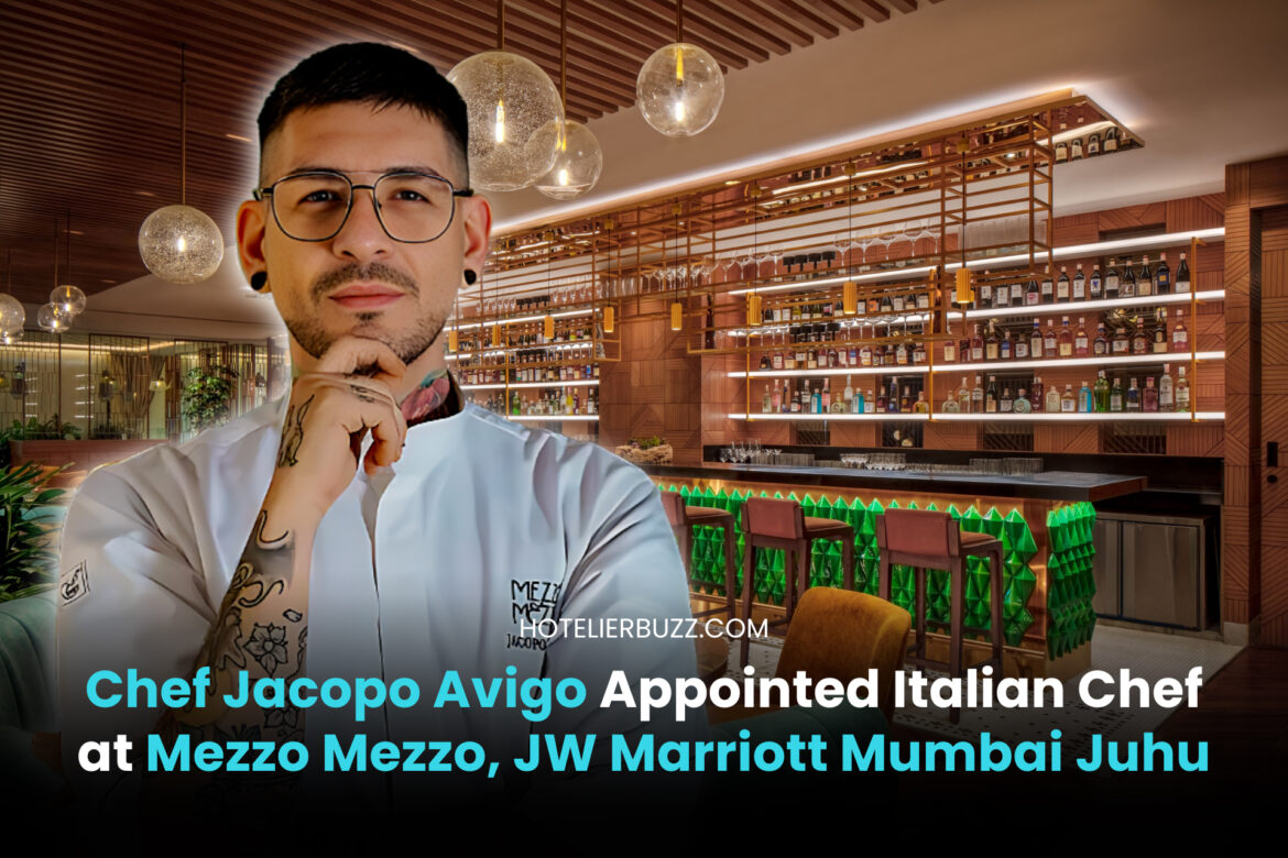 Chef Jacopo Avigo Appointed Italian Chef at Mezzo Mezzo, JW Marriott Mumbai Juhu Chef Jacopo Avigo Appointed Italian Chef at Mezzo Mezzo, JW Marriott Mumbai Juhu
