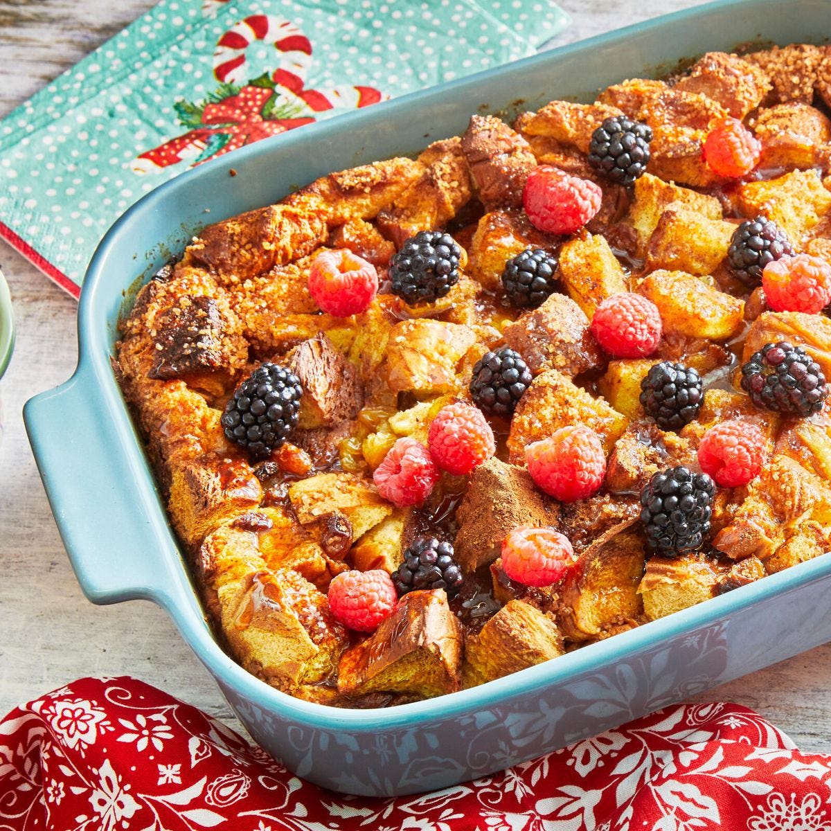 eggnog bread pudding christmas breakfast