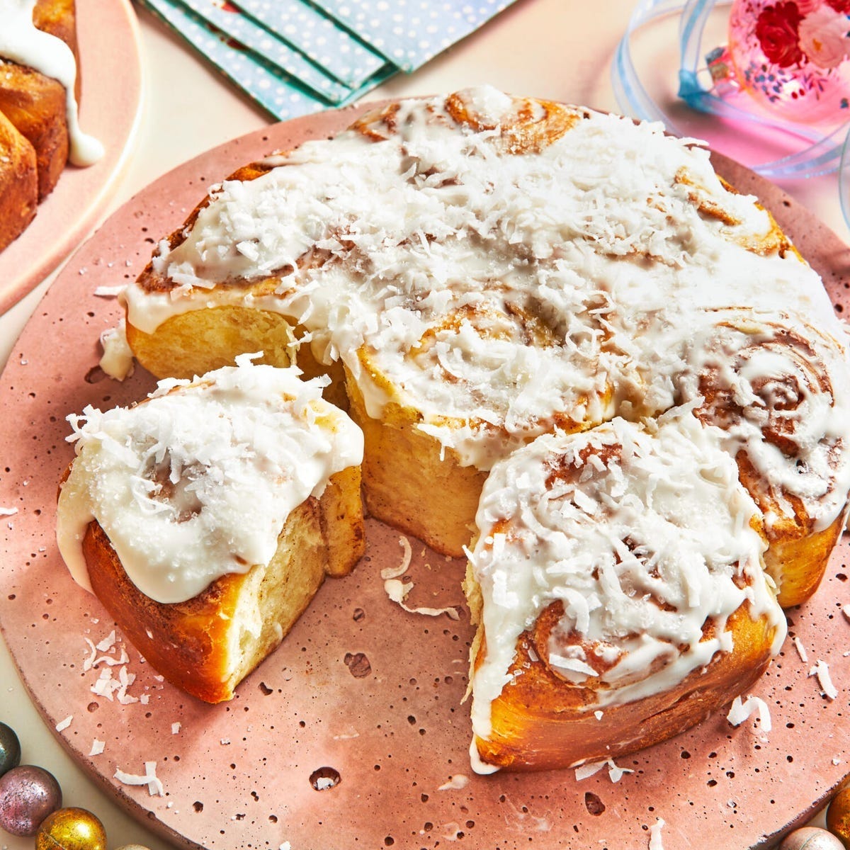 christmas breakfast gingerbread spiced cinnamon rolls