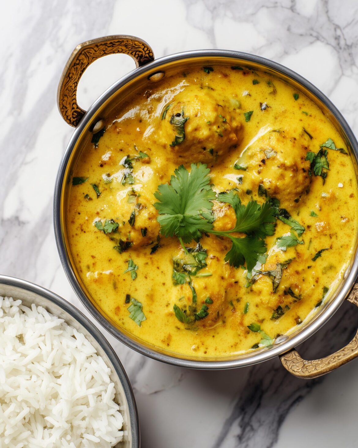 Vegan Kadhi Pakora (Vegan Pakora Curry)