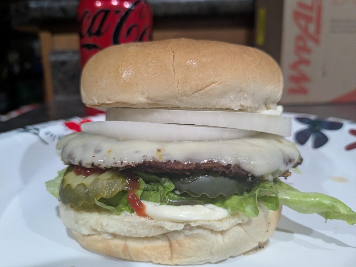 Cheeseburger Girl is an addict