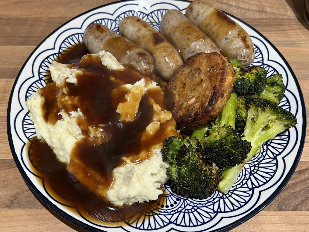 Bangers & Homemade mash