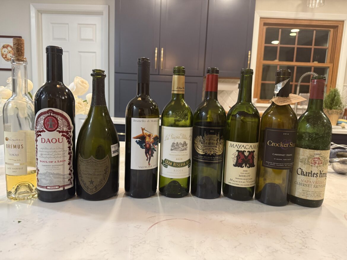 First meeting of our wine club