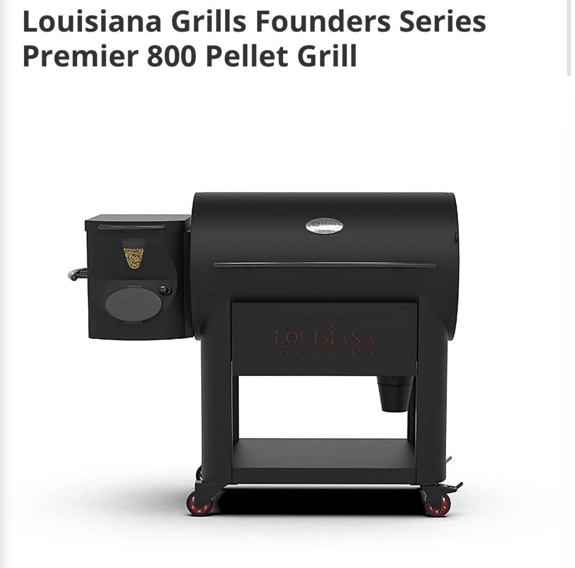 Thoughts on Louisiana Grills
