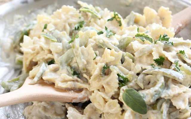 Creamy Cashew Tofu Alfredo 1