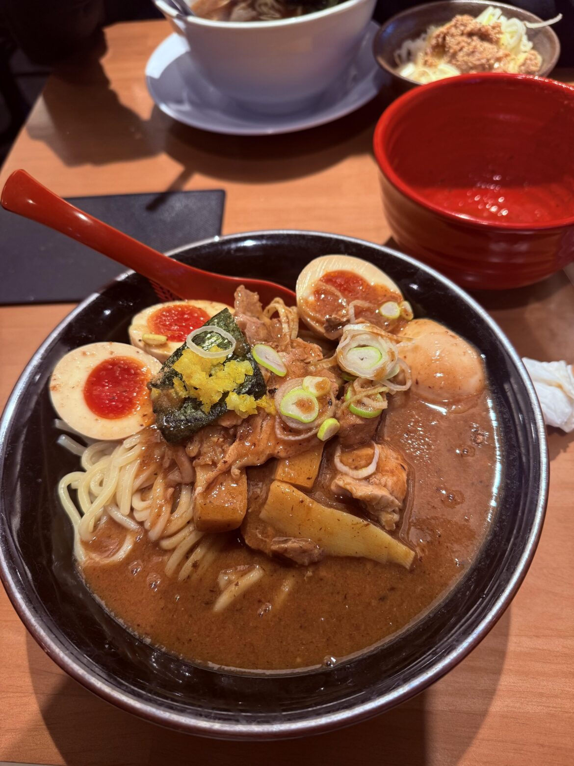 Bonito ramen for the first time. Osaka is the best