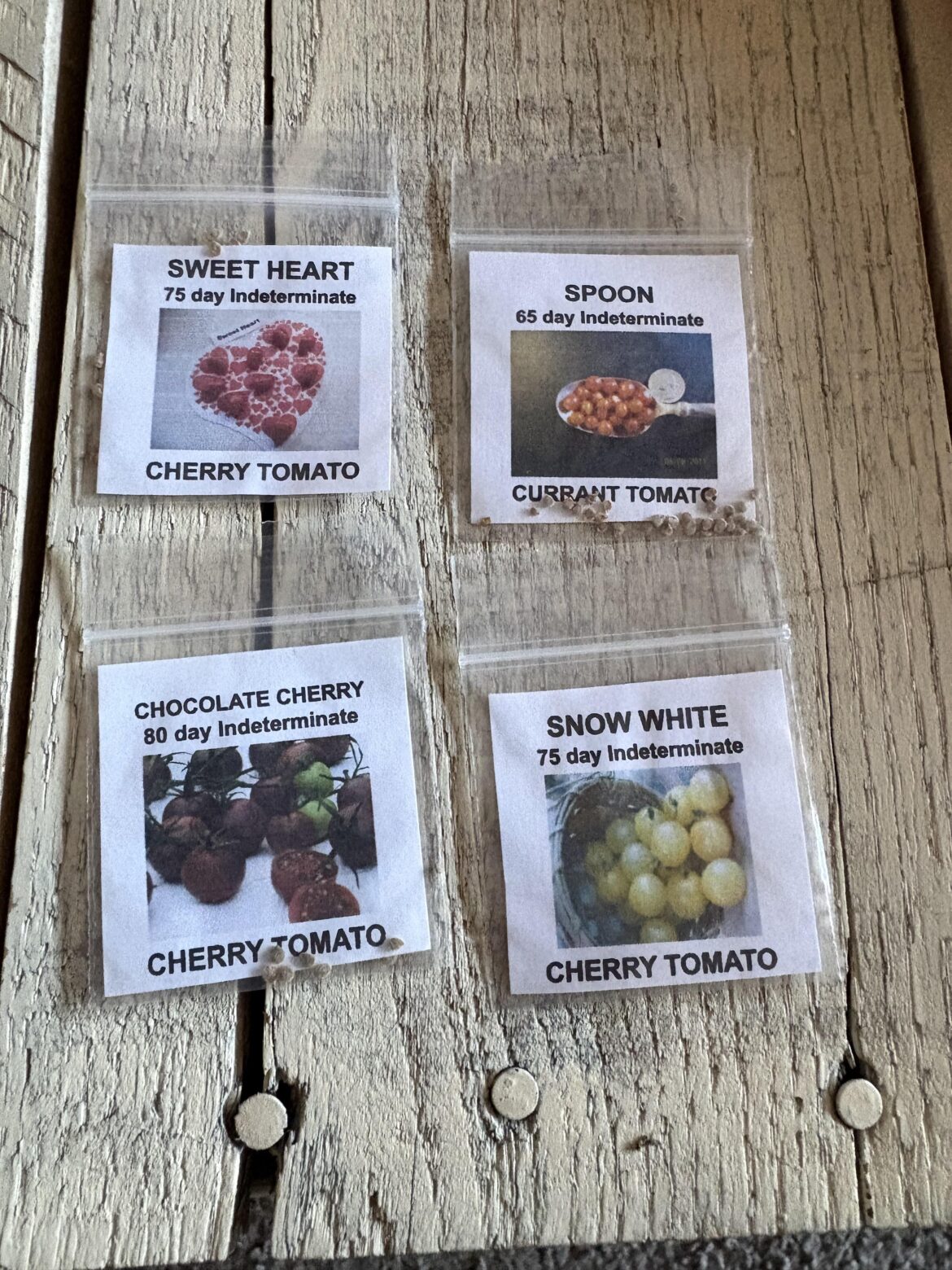 I’ve picked my tomato seeds for this year!!