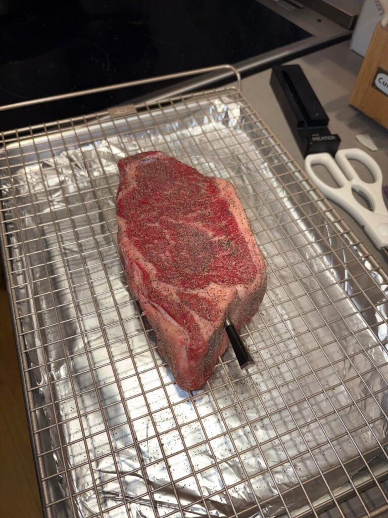 Got a thermometer for Christmas. How is this reverse sear?