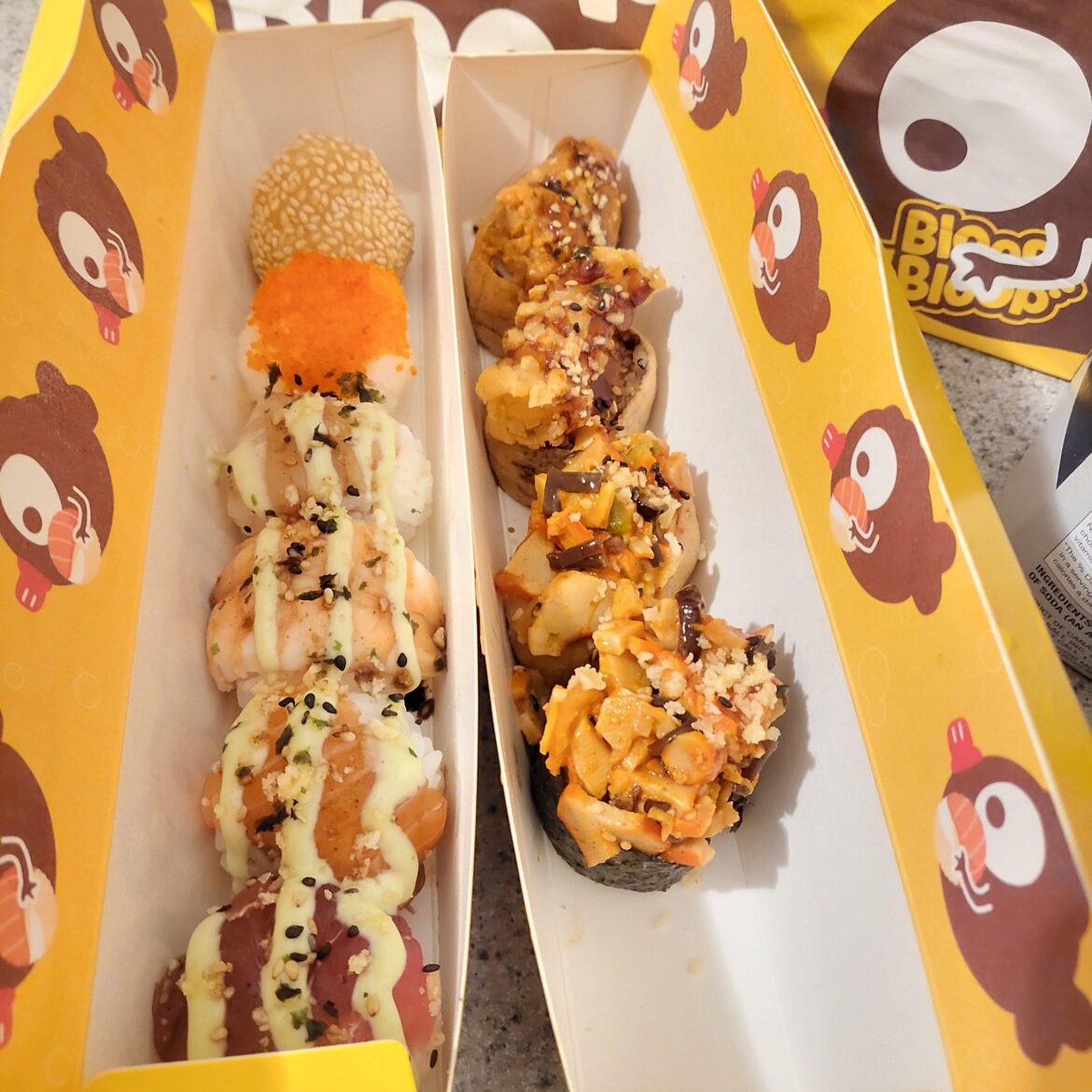 Bloop bloop sushi... balls !