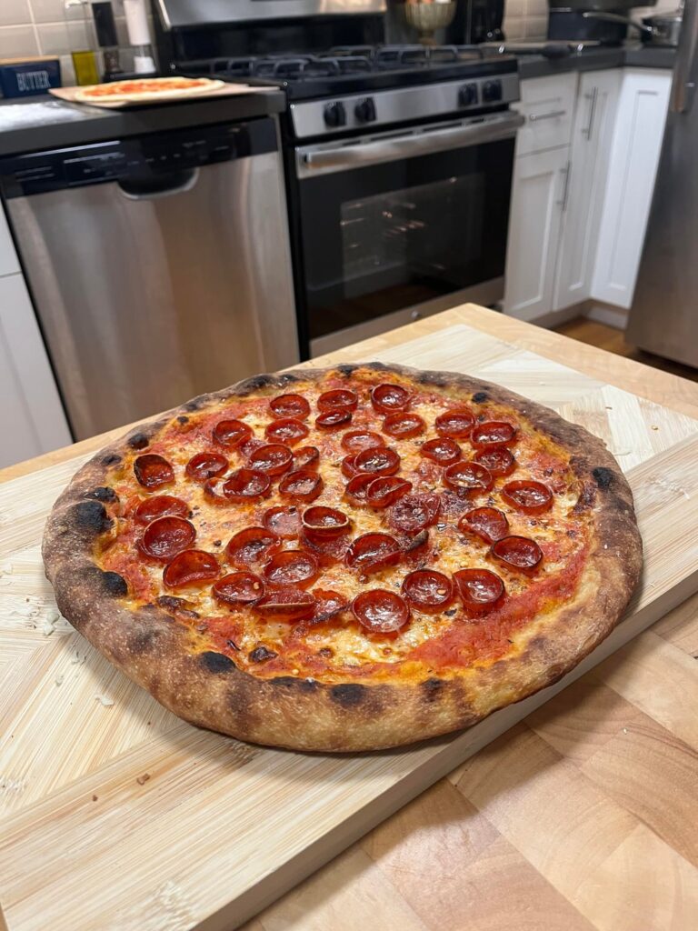 Home oven, extra pepperoni