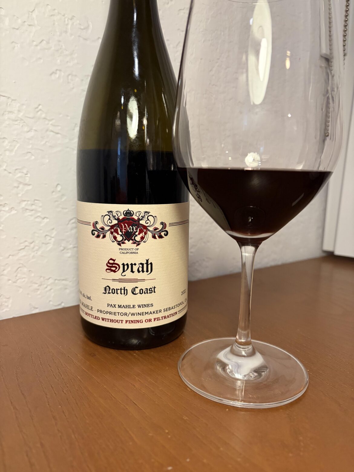 Pax, North Coast Syrah, 2022