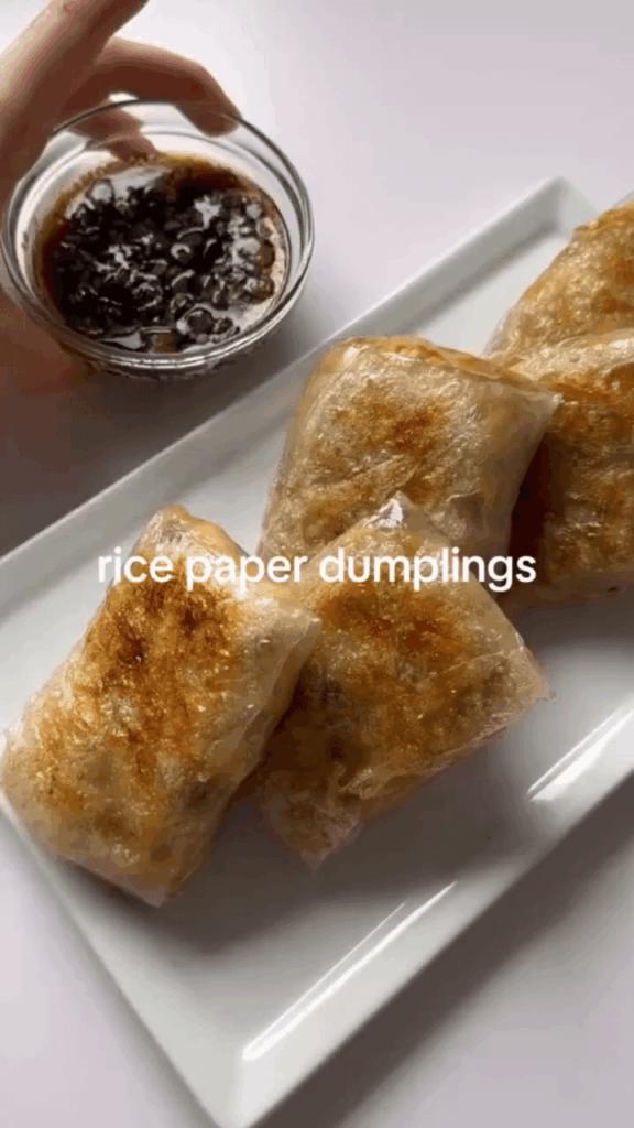 Rice Paper Dumplings 🥟 🥢