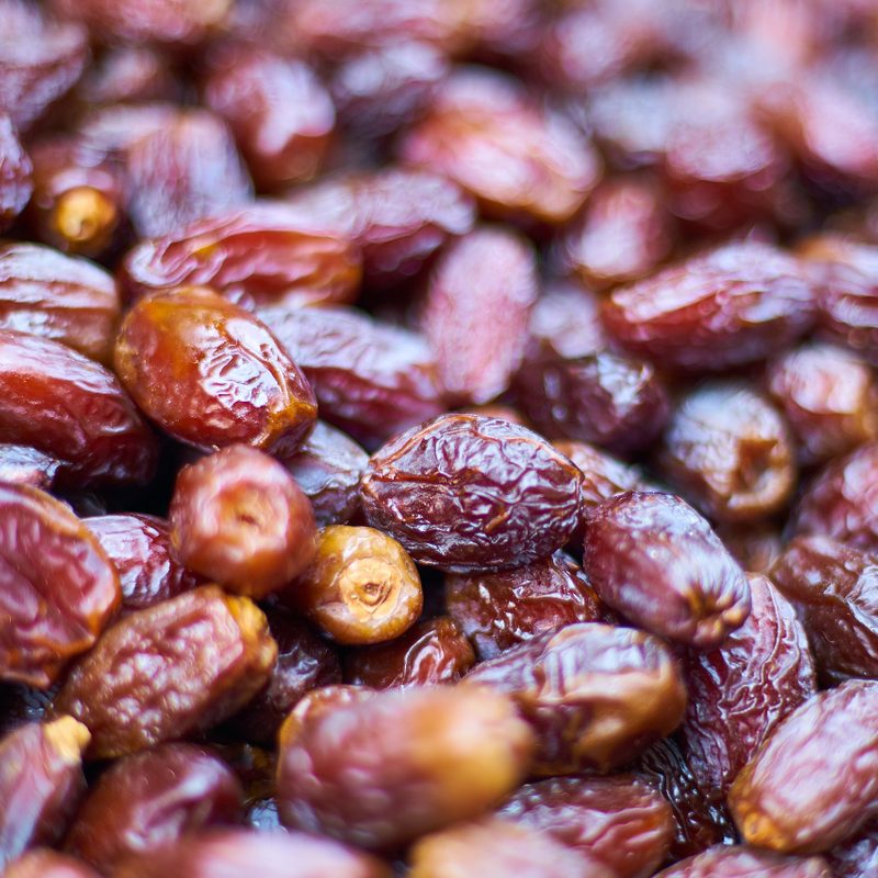 A pile of date fruits.
