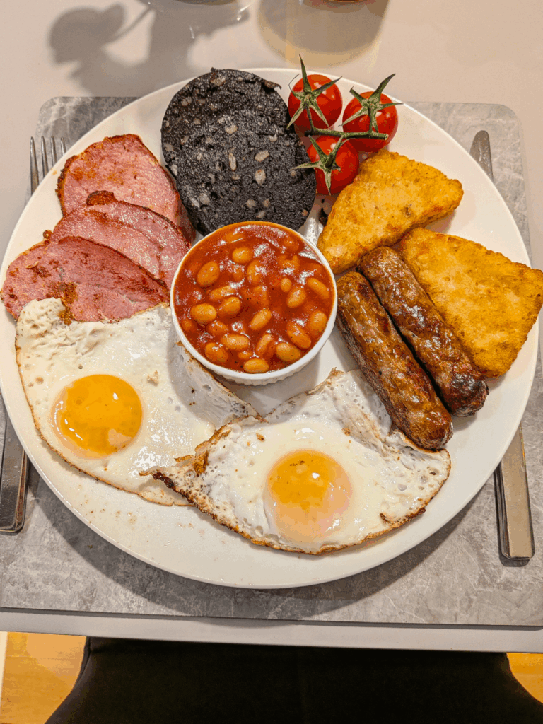 How's my fry up?