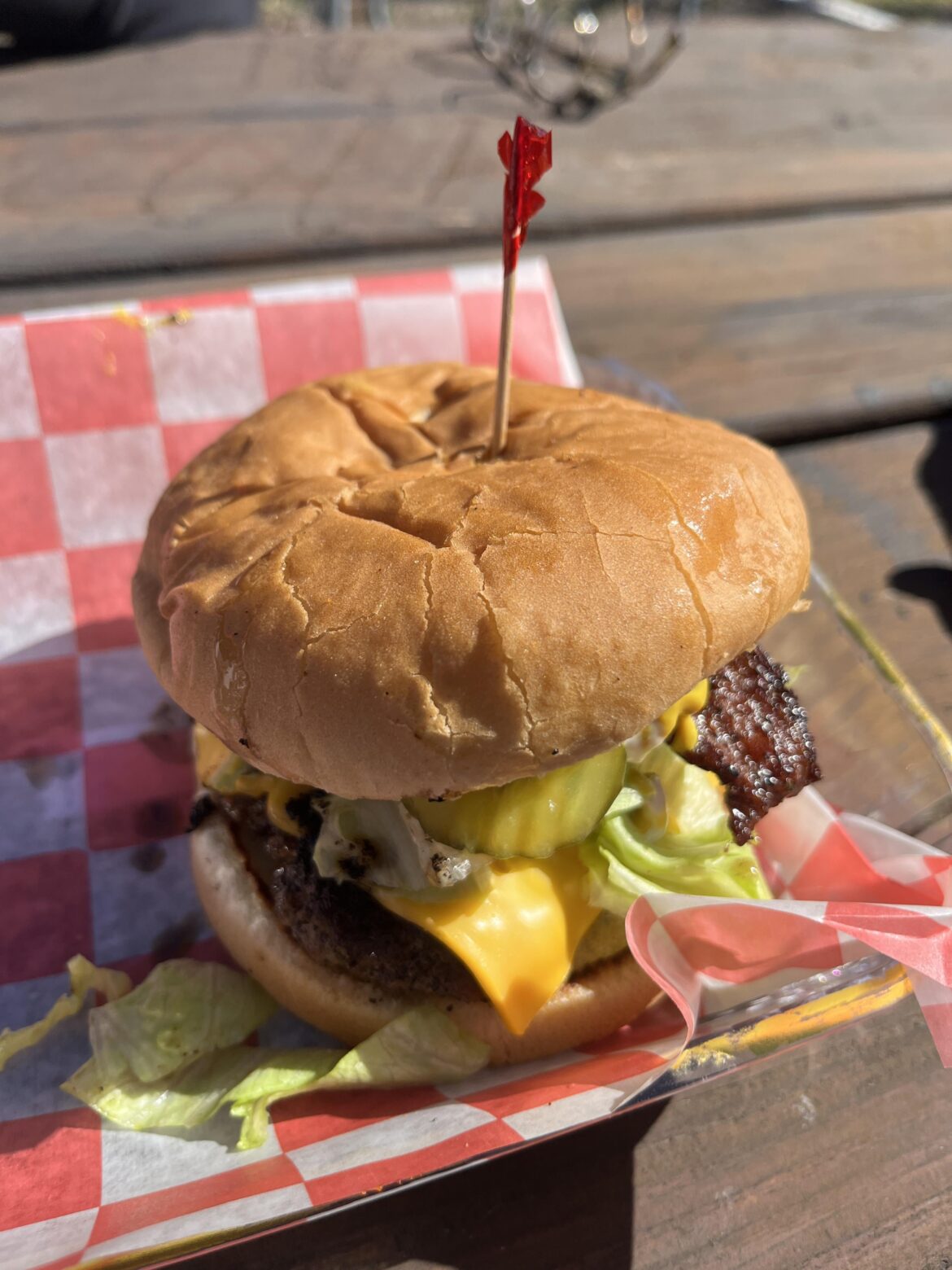 Simple single with Jalapeños