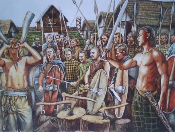 Depiction of Iron Age Celts. (El Blog de “Acebedo”)