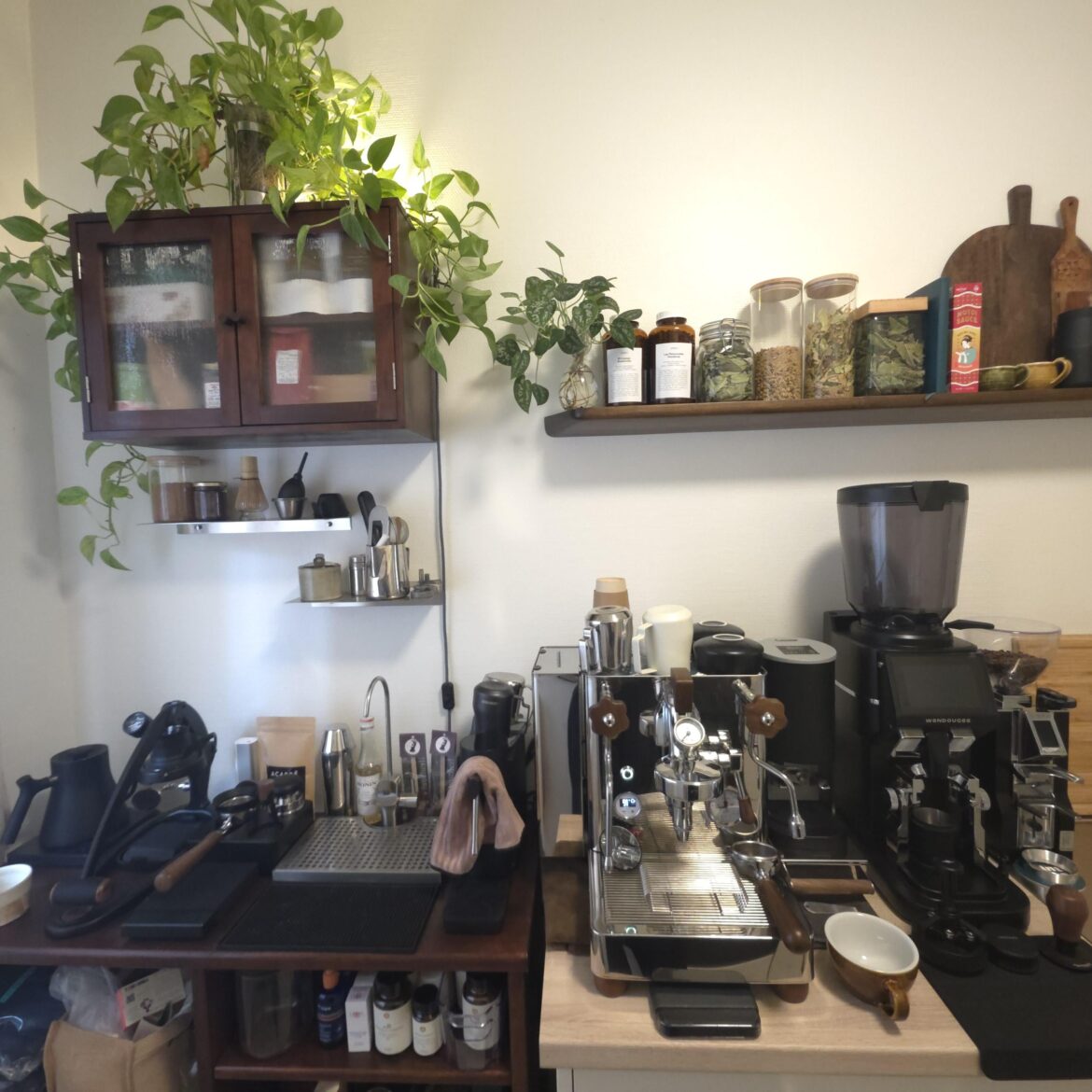 We will save money if we do it at home… We will save money if we do it at home...