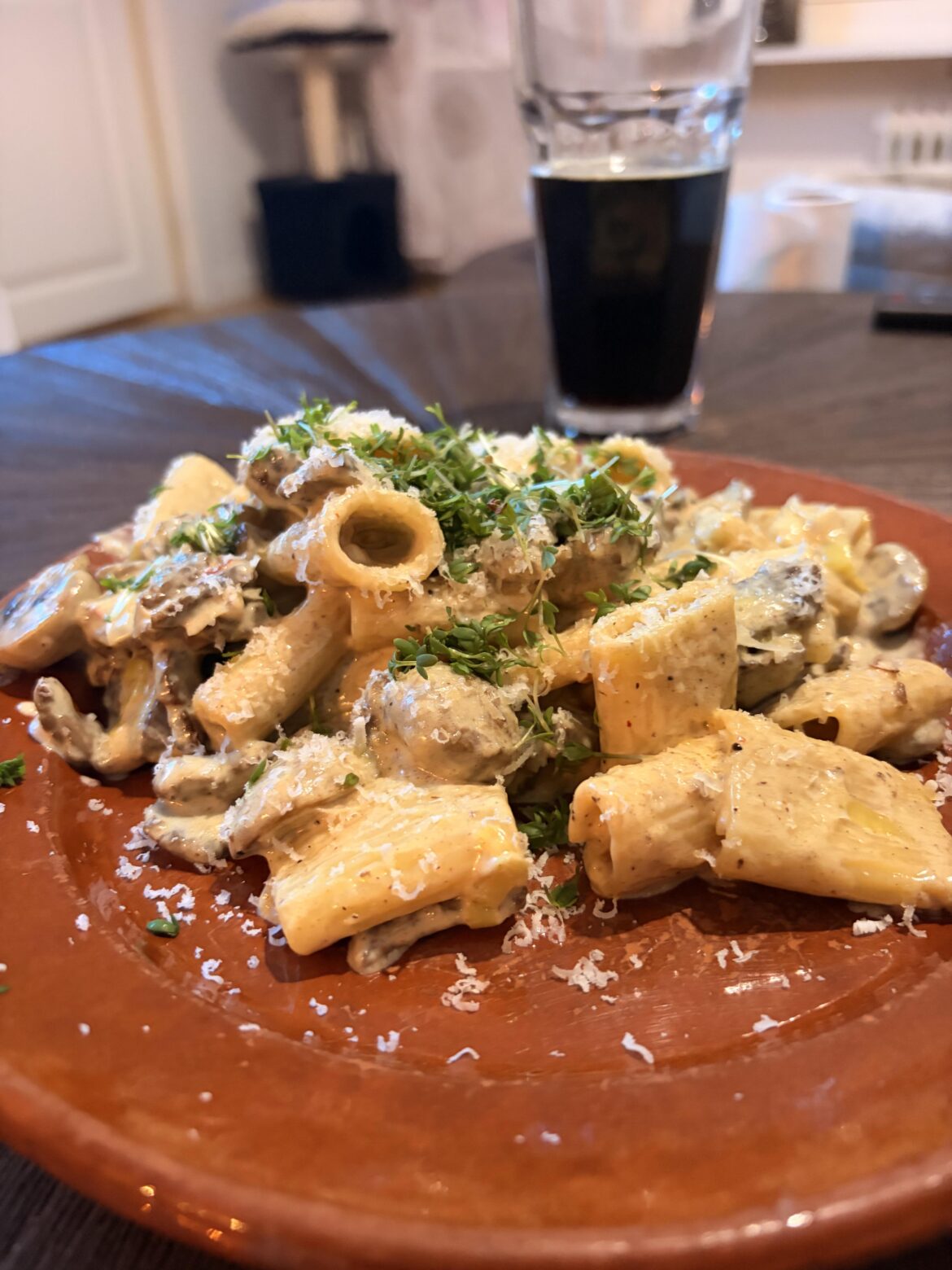 [I ATE] homemade sirloin steak pasta