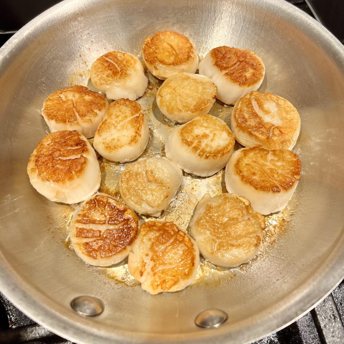 [homemade] Seared Scallops