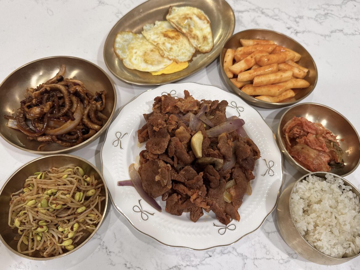 Homemade Korean dinner tonight!